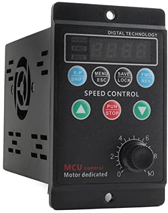 NICCOO Frequenzumrichter, 750W VFD Frequenzwandler Inverter Antrieb, Wechselrichter, Variable Frequency Driver Inverter, Einphasiger Eingang und dreiphasiger Ausgang, für 3 Phasen Drehstrommotoren