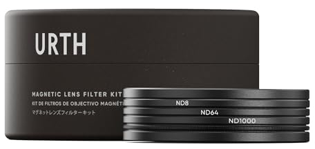 Urth 49mm Magnetisches ND8, ND64, ND1000 Filter Kit (Plus+)