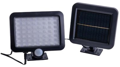 Näve Solarleuchte Außenstrahler Spots LED Gartenleuchte Garagenleuchte IP44 Sensor