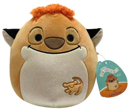Squishmallows SQDI00551 - Timon 20 cm, offizielles Jazwares Plüsch, superweiches Kuscheltier