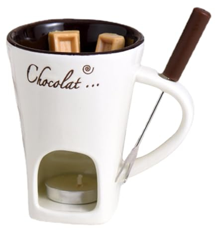 Chocolate Fondue Mug, Melt Hot Pot Cup, 130ml Fondue Mug, Ceramic Chocolate Fondue Cup, Butter Fondue Mug, Caramel Fondue Cup, Cute Chocolate Fondue Mug, Creative Melt Hot Pot Mug