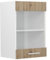 Vicco Küchenglasschrank R-Line, Glashängeschrank, Artisan-Eiche/Weiß, 40 cm