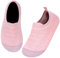 Kyopp Pantoufles pour enfants, garçons, filles, chaussures de gymnastique, antidérapantes, légères, respirantes, douces, pour l'été et l'hiver, Orange nu, 28/29 EU
