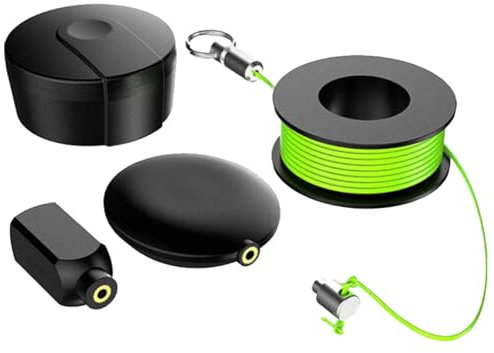 GNAUMORE Magnetischer Drahtzieher,Magnet Kabelzieher,Magnetic Wire Puller,Kabeleinziehhilfe Magnet,Kabelzieher Elektrisch,Magnetkabel Abzieherführungssystem,Kabeleinziehhilfe