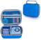 Riosin Kids Camera Case Compatible with Hangrui/TIATUA/YORKOO/OPERHOO/CHRERNA/YKSLEMON/Himont Kids Camera Instant Print, Hard Storage Case with Inner Pocket- Case Only (Blue)