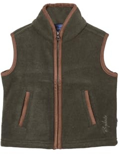 Kid's Fleece Waistcoat Sleeveless Jacket Zip Up Gilet Vest in 3 Colours