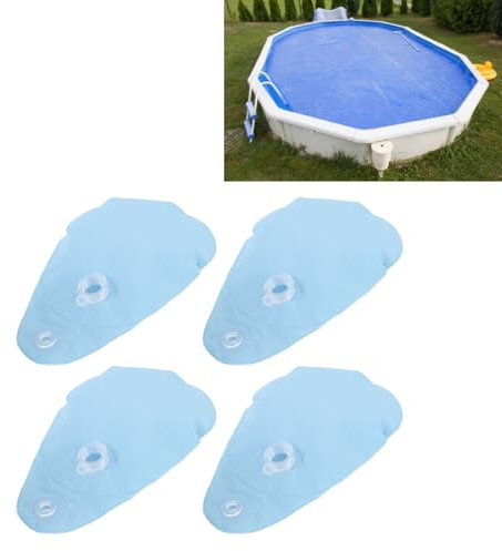 10PCS Water Bags for Pool Cover | Thick PVC Pool Tarp Weights | Water Drop Shaped | Winter Leakproof Swimming Pool Cover Hanging Bag | Pool Tarp Weights for Above Ground Pool