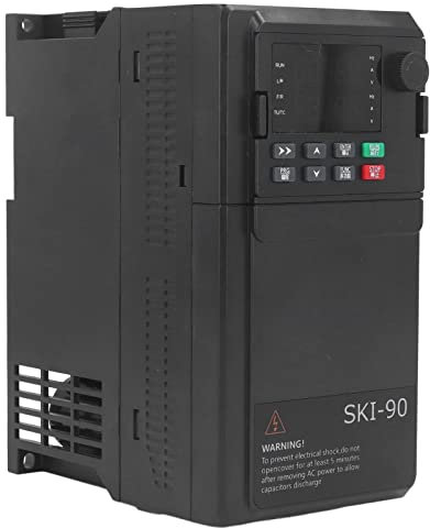 Variateur de fréquence 3KW, entrée 3PH AC380V, sortie 3PH AC0 380V, prise en de la communication , onduleur à fréquence lourde pour usage industriel