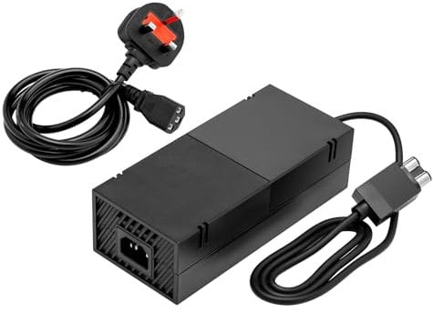 Marveleese Xbox One Power Brick, Xbox Power Supply, AC Adapter Power Supply Charger Cord Replacement for Xbox One, 100-240V Voltage for Worldwide Use