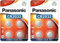 Panasonic CR2032 Lithium Knopfzelle, 3V, 8er Pack