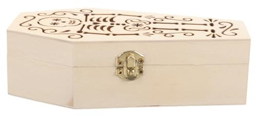 BESPORTBLE Holz Und Metall Haustier Urne Kompakt Tierurnen Für Hund Erinnerung Behälter Für Aschebox Pet Sarg