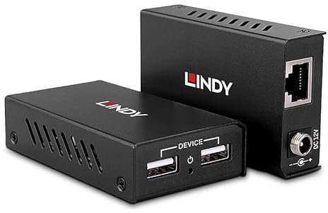 LINDY 100m 2 Port USB 2.0 Cat.6 Extender
