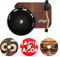 Tocadiscos – Ambientador para coche – Ambientador para coche, reproductor de récord, clips de ventilación de aromaterapia para coche, difusor de aroma retro para coche, camión con pastillas de recarga