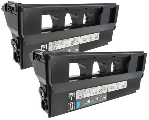 vhbw 2X Resttonerbehälter Ersatz für Konica Minolta WX-101, A162WYA, A162WY1 für Laser-Drucker