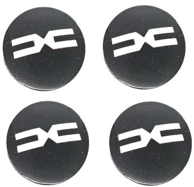 XVBFSC 4 Stück Radnabenkappen für Dacia Sandero Stepway 3 2020-2023 2024, Felgendeckel Nabendeckel Staub- und Winddichte Reifendekoration Auto Zubehör,C-56mm