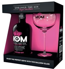 Mom Gin MOM Gin + Glas Set Vereinigtes Königreich Großbritannien inkl. FeinWert E-Book (1 x 0.7 l)