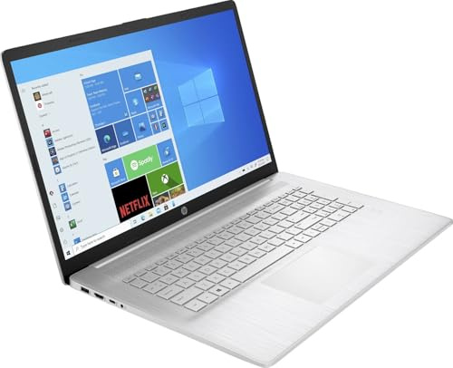 HP (FullHD 17,3 Zoll Gaming Notebook (AMD Ryzen 7 5700U 16-Thread CPU, 4.3 GHz, 32 GB DDR4, 1000 GB SSD, Radeon Grafik, HDMI, BT, USB 3.0, WLAN, Windows 11 Prof. 64, MS Office) Laptop #7834