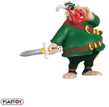 Plastoy Asterix Figur Pirat Barbe-Rouge - PVC - 6 cm