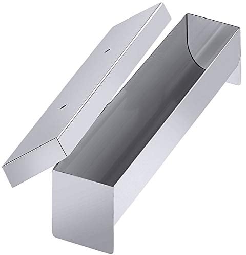 Contacto Edelstahl Pastetenform halbrund, 27 x 5 x 5 cm, mit Deckel