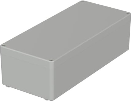 Bopla Euromas; Gehäuse; ABS; Hellgrau IP65 Breite 150 mm Höhe 100 mm Länge 340 mm