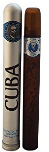 Cuba Paris Blue Eau De Toilette Spray für Damen und Herren, ideal für einen langanhaltenden Duft, mit 35 ml