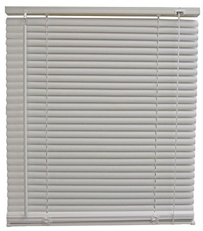 Original Easy-Shadow Kunststoff PVC Jalousie Jalousette Breite 170 x 160 cm Höhe in Farbe weiß - Lamellenbreite 25 mm