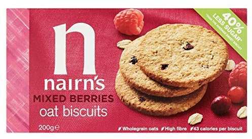 Nairn's Mixed Berry Biscuits 200 g (Pack of 10)