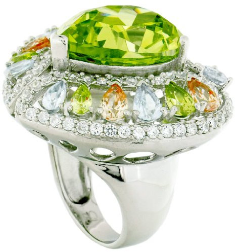 Sarah Kern Ring Beroe aus 925 Sterling Silber Schmuck für Damen Heat Gr.16