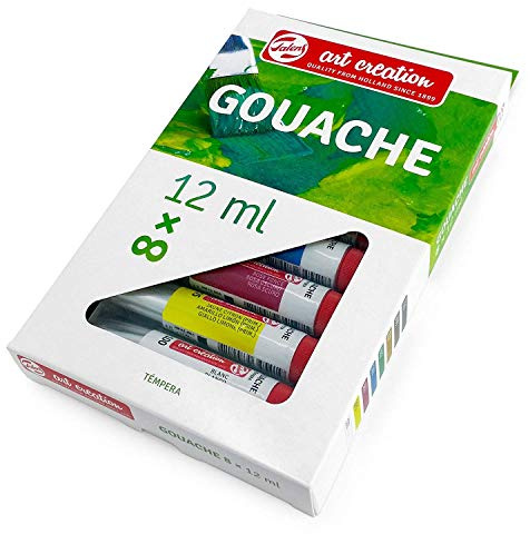 Talens Art Creation Gouache 8x12ml Paint Set