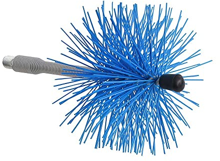 WOLFPACK LINEA PROFESIONAL - Deshollinador Cepillo Nylon Eje Flexible 100 mm.