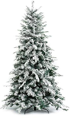 XONE Albero di Natale Innevato Alaska 210 cm - Effetto Realistico