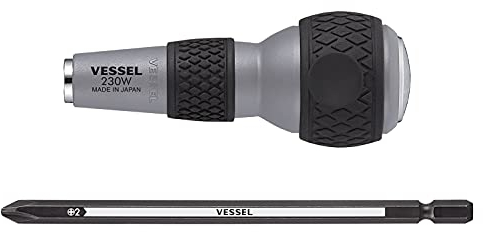 VESSEL Ball Grip (barer Tang-Thru Screwdriver) [Nr. 230W-2] (Ph Nr. 2) (Japan Import)