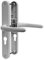 uPVC 48pz Door Handle Sprung Pair 215mm Set Double Glazing PVC Colour: White
