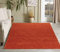 Serdim Rugs Living Room Shaggy Area Rugs, Polypropylene, Orange, 60x110cm(2'x3'7)