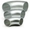 12x Aluminium Rohrbogen 90° Norm 3 Ø 100x3mm AW 6060 - Alu Schweißbogen - Rundrohrbogen Hosenrohr AlMgSi - Aluminium Rohrbögen in verschiedener Stückzahl