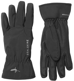 Sealskinz Allwetter Wasserdichter Leichtgewichtiger Handschuh – Damen Passform, Schwarz, M