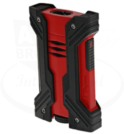 S.T. Dupont Defi XXtreme Feuerzeug schwarz/rot matt