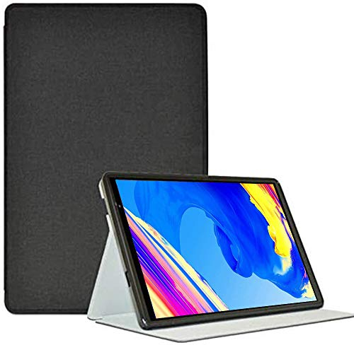 RLTech Cover Custodia per Vankyo MatrixPad S20, Ultra Sottile Smart Case con Funzione di Supporto Custodia Rigida per Vankyo MatrixPad S20,Yuntab D107,TOSCIDO P20 10 Pollici, Nero