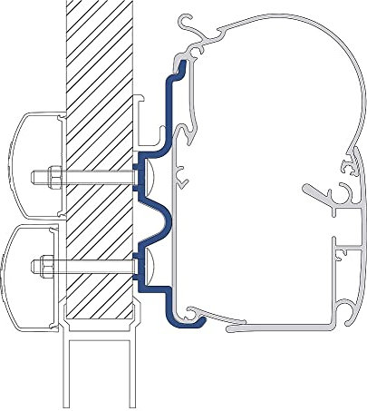 DOMETIC Adapter PW-HYMER CAMP-4PCS