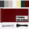 Ufamiluk Malla ocultacion 3m Protección UV Tela Resistente al Agua con Ataduras de Cables ocultacion Balcon PVC para balcón Piscinas al Aire Libre barandillas Vino Rojo 60x300cm