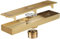 YJYKXP Caniveau de Douche Or Brossé Drain de Plancher Rectangulaire 304 en Acier Inoxydable Siphon de Sol Anti-Odeur Drain De Douche pour WC Salle de Bain Cuisine (300mm × 68mm)