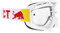 Red Bull SPECT Eyewear Whip 013 Motocross Brille (White,One Size)