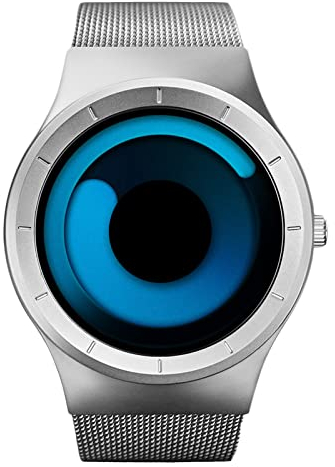 RORIOS Moda Orologio Uomo Orologio Analogico Quarzo con Cinturino in Acciaio inossidabile impermeabili Orologi da Polso