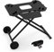 Stanbroil Barbecue portable pour barbecue à gaz Weber Q Series - Support de barbecue extérieur amélioré avec crochets et étagère pliable - Livré en une seule pièce - Stable et robuste