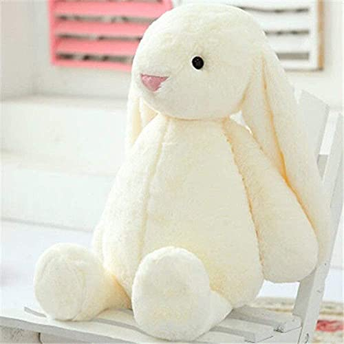 Skrsila Plüschtier Hase Baby Kuscheltier Hase 30cm Plüschhase mit Schlappohren Cartoon Plüsch Hasen Puppe Kuschelhase für Kinder Stofftier Hase
