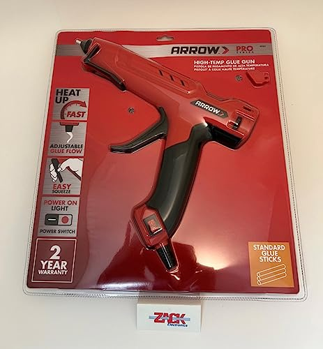 Arrow 300-Watt Heavy Duty Professional Electric Hot Melt Glue Gun for Crafts, Construction, and Wood