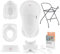 Hylat Baby Komplett-Set: Stabile Babybadewanne mit Thermometer, Gestell, Badesitz und Abfluss, Kinder-Toilettensitz, Babytopf, Kinderschemel - ideale Lösung für die tolle Badeerlebnisse