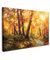 MuchoWow© Impression sur Toile Decoration Murale Peinture 30x20 cm Tableaux Decoratifs Muraux Déco Chambre Tableau Salon Peinture à l'huile - Automne - Forêt - Saison - Art