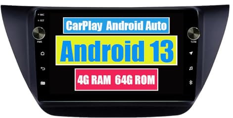 RoverOne Autoradio CarPlay Haupteinheit für Mitsubishi Lancer 9 CS 2000-2010 Android Auto Touchscreen Sat Navi Bluetooth WiFi Radio Player