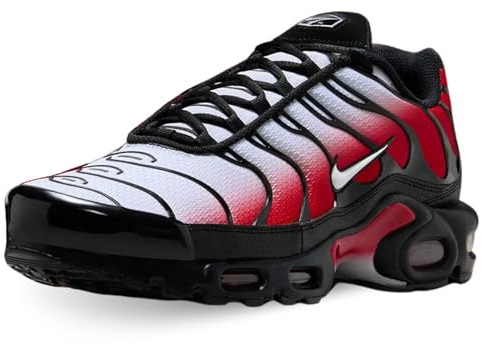NIKE Air Max Plus TN Black Fiery Red